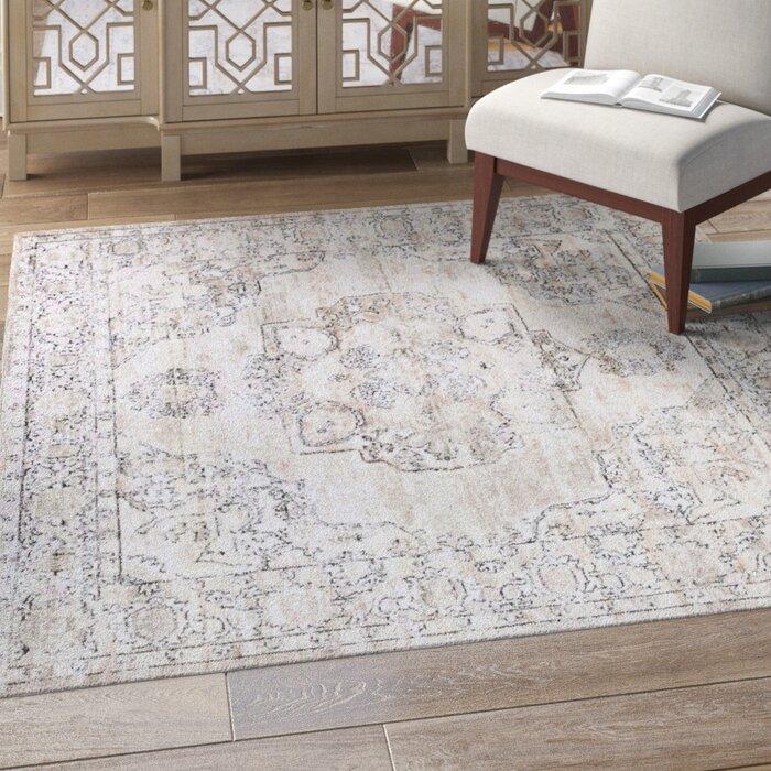 Oriental Ivory Area Rug